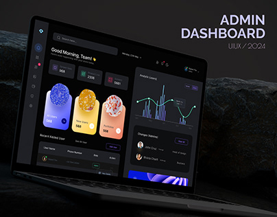 Project thumbnail - Admin Dashboard | UIUX