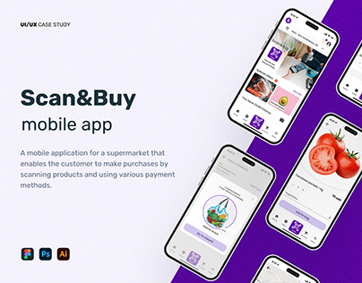 Scan&Buy Mobile app - UI/UX Case study