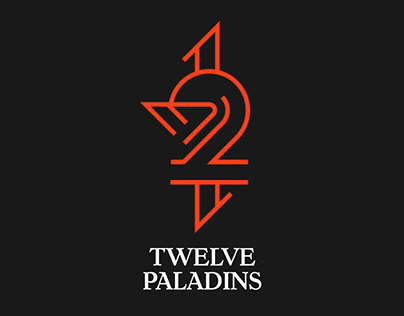TWELVE PALADINS Logo Design