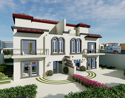 Double Villa Project New Capital R7
