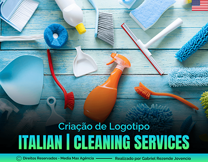 Criação de Logotipo - Italian Cleaning Services