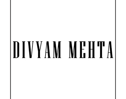 Divyam Mehta Lookbook