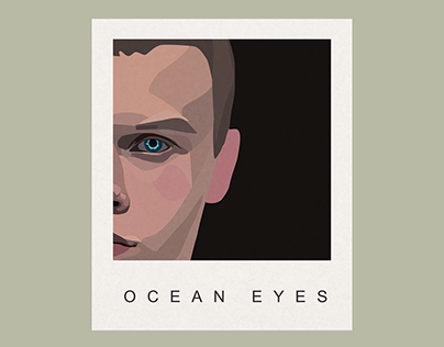 Poster "ocean eyes"