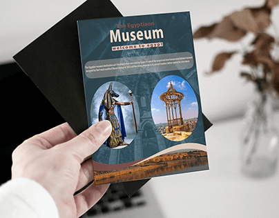 Egyptian museum flyer