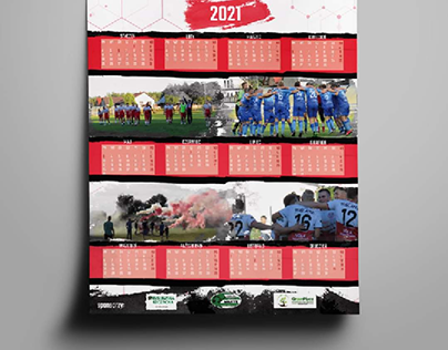 Sports Calendar 2021 A3