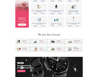 Perfumes - Ecommerce Solution