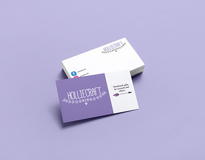 Etsy logo and business card design