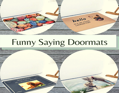 Grab Funny Saying Doormats To Make Your Guests Smile