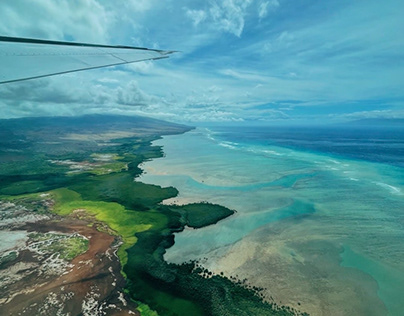 Moloka'i, Hawai'i Barrier Coral Reef