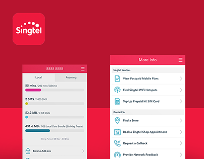 Singtel Projects