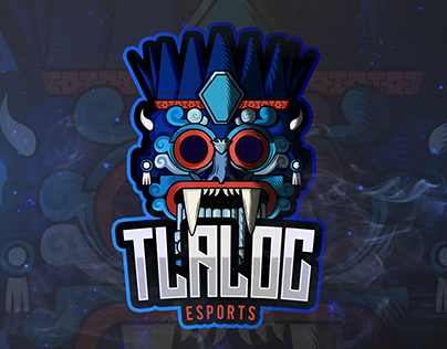 Tlaloc esports logo design