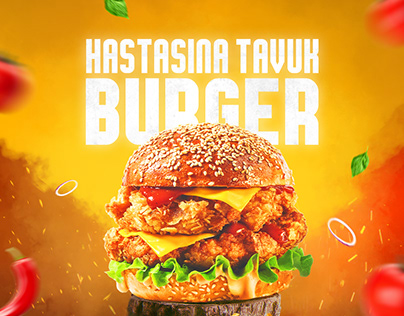 Burger Social Media Animation