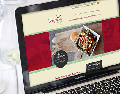 Teaspoon's Cafe Website