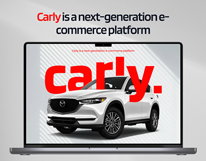 Carly | Cars E-Commerce Platform | Web Design