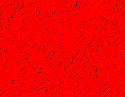 Free Red and Black Wavy lines Background