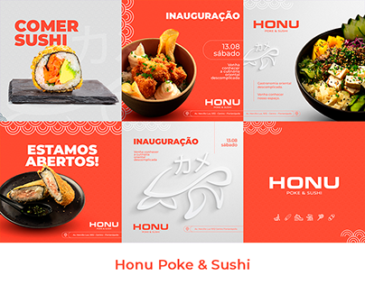 Social Media - Honu Poke & Sushi