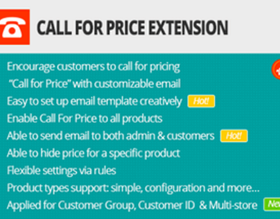 Magento Call For Price Extension