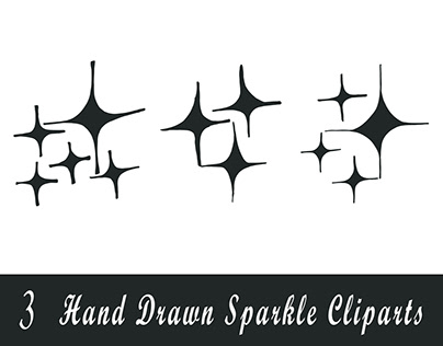 Free Handmade Sparkle Cliparts