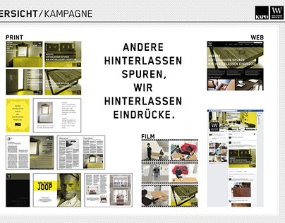 Integrierte Kampagne - Neue Wiener Werkstätte