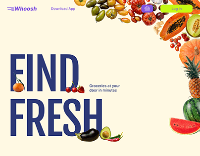 Whoosh | Groceries Delivery App