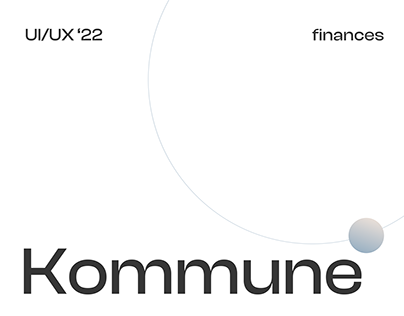 Kommune DAO — UI/UX Corporate Website Design