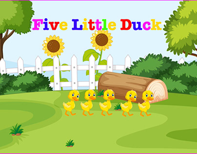 Five Little Ducks | Kids Songs |