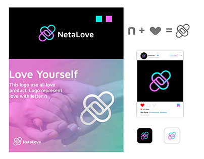 NetLove logo design
