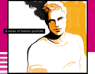 Project thumbnail - A series of fashion portraits
