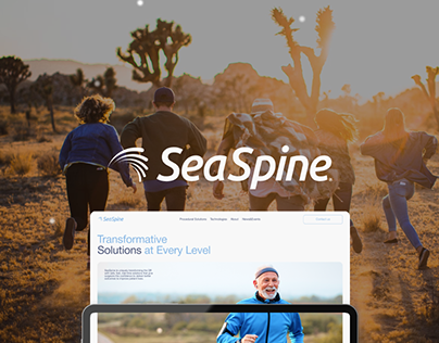 Project thumbnail - Seaspine | Landing Page