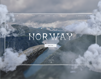 PIN | Landing page for travel agency