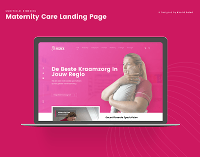 Maternity Care Web Design | Free Download