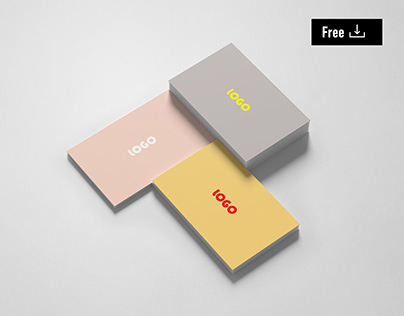 Free Business Card Mock-Up