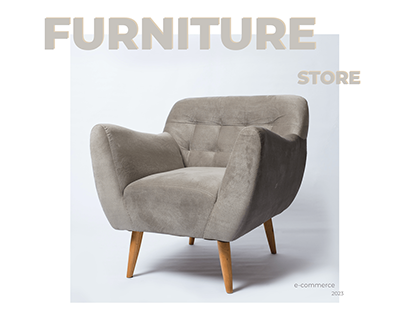 E-commerce | Furniture store | UI/UX