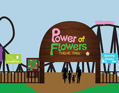 Power of Flowers Theme Park Design