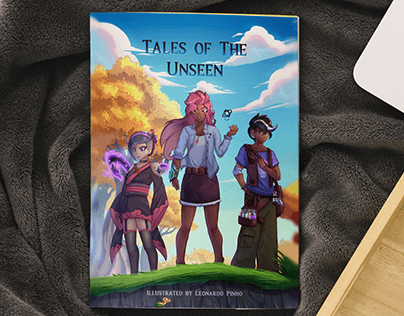 Tales of The Unseen: A Book Cover Illustration