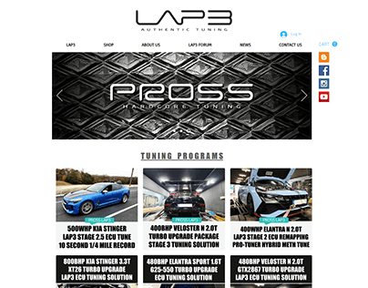 Vehicle & car Parts Accessories Website/Store Design