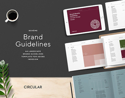 Boheme / Brand Guidelines Template