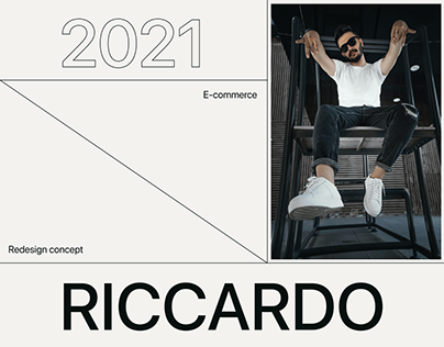 Riccardo — E-commerce redesign concept
