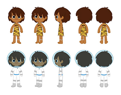 Skyship "Super Simple Songs" character design