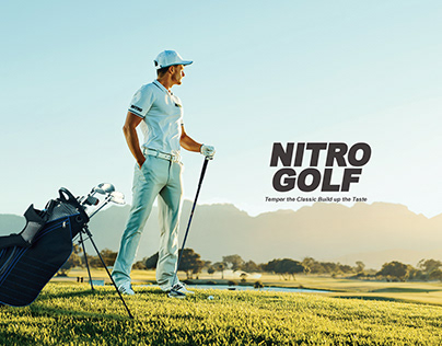 NITRO Golf Branding Design