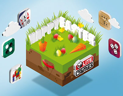 EASTER CUBE // LITE GAMES