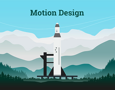 Rocket Animation / Motion Graphic