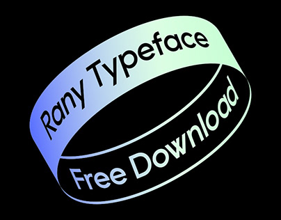 Rany Typeface (Free Font) [免费字体]