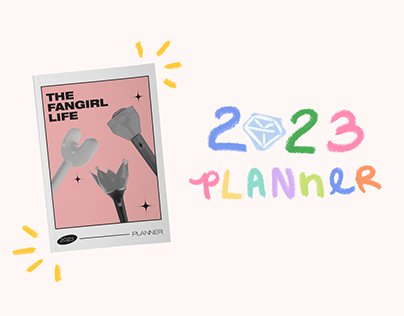 The Fangirl Life 2023 Planner Design