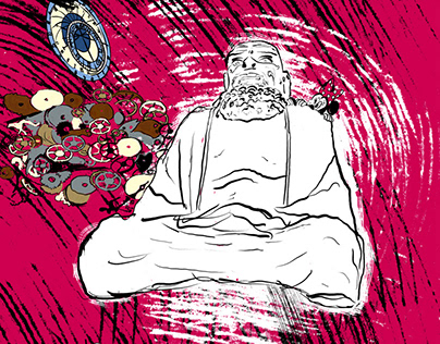 Bodhidhama’s nirvana