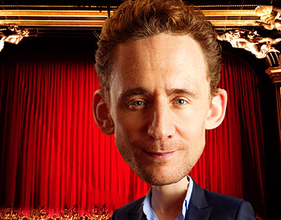 Tom Hiddleston Celebrity Caricature