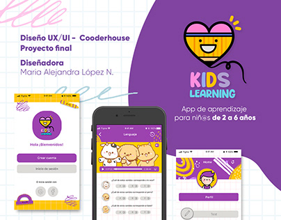 Proyecto Final - Diseño UX /UI: Kids Learning