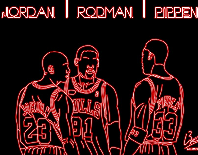 '96 Bulls feat Jordan, Pippen, and Rodman