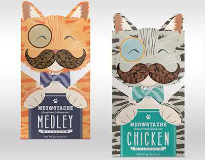Meowstache - Treat Boxes - WIP