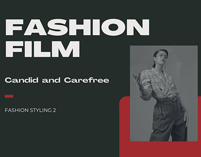Fashion film- ‘Candid and carefree’